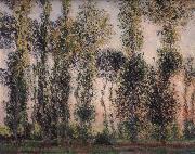 Poplars at Giverny, Claude Monet